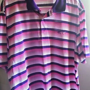 Greg Norman men's golf shirt
